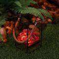 Portable Fireplace Lantern Simulation Charcoal Fire Lamp Light Led L