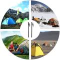 4 Pack Tent Stakes Heavy Duty Metal Tent Pegs for Camping Tent,30cm