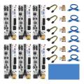 6 Pack Ver010-x Pcie Riser for Btc Gpu Adapter Card with Thermal Pad