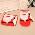 Christmas Placemats Oven Mitts Kitchen Microwave Mat Baking Tool