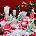 Christmas Candle Silicone Mold for Candle Making Diy Xmas Gifts D