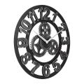 15.75 Inch 3d Wall Clock with Gear Decorative for House Warming Gift