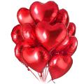 30 Heart Balloons Red Balloons 18 Inches Valentine's Day Decoration