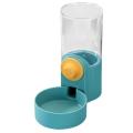 Cat Hanging Bowl Automatic Water Dispenser Feeder Dog Blue Water