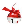 Christmas Decorations for Home Metal Jingle Bell with Ribbon Bells