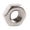 100pcs M3 3mm Female Thread Hex Metal Nut Fastener Silver Tone