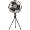 Multifunction Remote Cooler Fan with Tripod for Home Office -gray