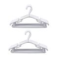 White - Pack Of 20 Pieces Hanger Non-slip Pp Hangers 27 X 15 Cm