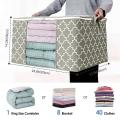 Storage Bags 100l 3-pack Containers Foldable Organizer for Bedding