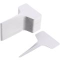 200 Pack 6 X 10 Cm Plant T-type Tags Plastic Labels Tags ,white