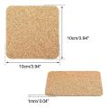 Self-adhesive Cork Coasters for Coasters and Diy Supplies(60, Square)