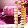4 Pcs Acrylic Donut Stands Clear Bagel Holder for Party Dessert Table