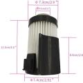 Replacement Accessories Parts Hepa Filters Compatible for Eureka
