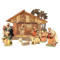 1 Set Christmas Manger Set Nativity Church Home Decorations Gift