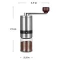 Manual Coffee Grinder - Hand Coffee Mill with Ceramic Burrs