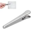 Food Sealing Clips Stainless Steel Alligator Clips, 11.5cm