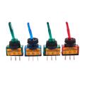 4x 12v Dc 20a Toggle Switch Control Car Boat Dash Spst On/off