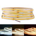 384 Led 24v Cob Led Strip Light 3000k Warm White for Bedroom Home