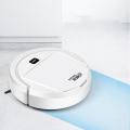 Robot Vacuum Cleaner Intelligent Silent Sweeping and Dragging,black