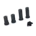4pcs Metal Wheel Hex Hub Drive Adapter Combiner for Hb Toys