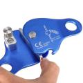 Rope Ascender,self-locking Rope Grip for Climbing 8-13mm,blue