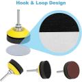 200pcs Sanding Discs Pad Kit, with Foam Buffing Pad, for Rotary Tools