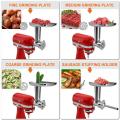 Metal Meat Food Grinder Attachment for Kitchenaid Stand