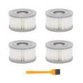 4pack Hepa Filter for Xiaomi Jimmy Jv85 Jv85 Pro H9 Vacuum Cleaner