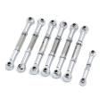 7pcs Adjustable Metal Pull Rod Link Rod Linkage for 1/10 Traxxas