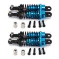 2 Pcs Shock Absorber Damper for Rc Car 1/18 Wltoys ,blue