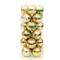 24pcs/pack Christmas Ball, for Xmas Trees Wedding Party Decoration D