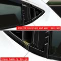 For Honda Vezel Hrv 2021 2022 Rear Door Handle Cover Bowl Gloss Black