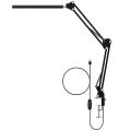 Desk Lamp with Clamp,led Swing Arm Table ,blue Light Blocking