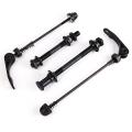 Bike Quick Release Front Back Axles Hollow Hub Shaft Lever Set