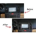 For 2007-2012 Land Rover Freelander 2 Car Gps Screen Frame Trim