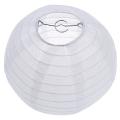 White Chinese/japanese Paper Lantern/lamp 8" Diameter