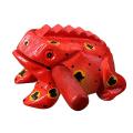 Wooden Frog Percussion Instrument Percussion Musical Red