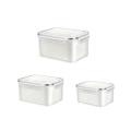 Fruit Vegetable Storage Containers for Fridge, 3 Pack Containers