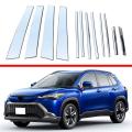Window Center Pillar Cover for Toyota Corolla Cross 2020-2022 12pcs
