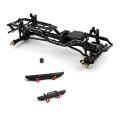 Assembled Frame Chassis Kit for Axial Scx24 Axi00005 1/24 Rc Car ,3