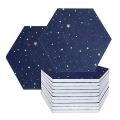 16 Pack Starry Sky Hexagon Acoustic Panels,absorbing Panel for Studio