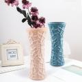 Vases Imitation Ceramic Flower Pot for Home Corridor Office Decor,a