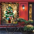 Diy Felt Christmas Tree Set for Kids, Home Wall Hanging Decorations