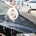 Round High Pressure Water-gun Cleaning Car Wash Brush for Karcher