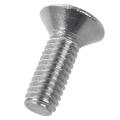 50 Pcs Stainless Steel Countersunk Screws Hex Key Bolts M4 X 12mm