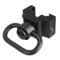 Quick Release Detach Qd Sling Swivel W/ 20mm Rail Mount Black