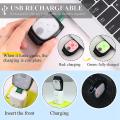 Outdoor Night Clip On Running Lights Usb Rechargeable Led Light