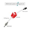 Oil Disc Brake Bleed Kit Tool Oil Filling Joint for Sram S4 Edge