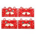 4 Pcs Chinese Red Envelopes for Lunar New Year 2022 Year, C