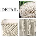 Macrame Boho Tapestry Wall Hanging Hand-woven Home Decoration